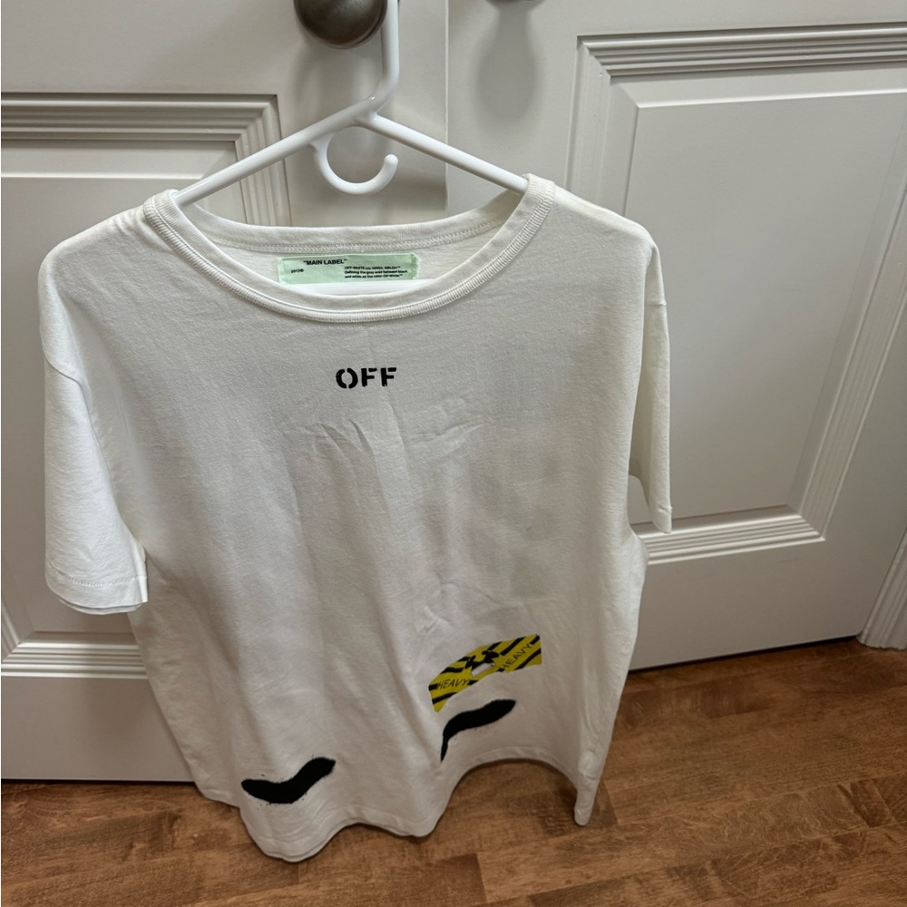 Off White C/o Virgil Abloh Heavy/ Mirror Mirror T-Shirt 2013